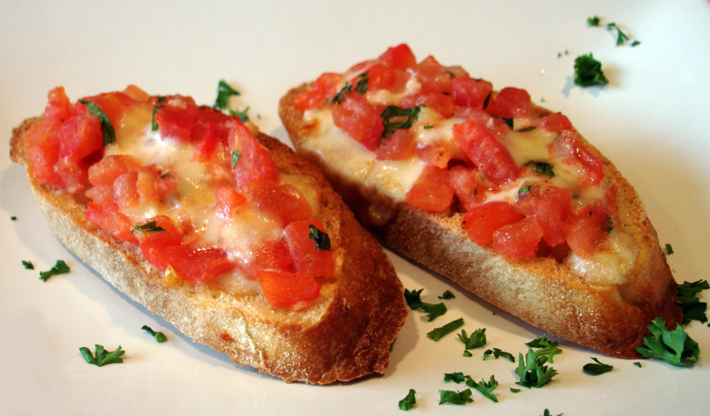 Recept - Bruschetta met tomaat en mozzarella